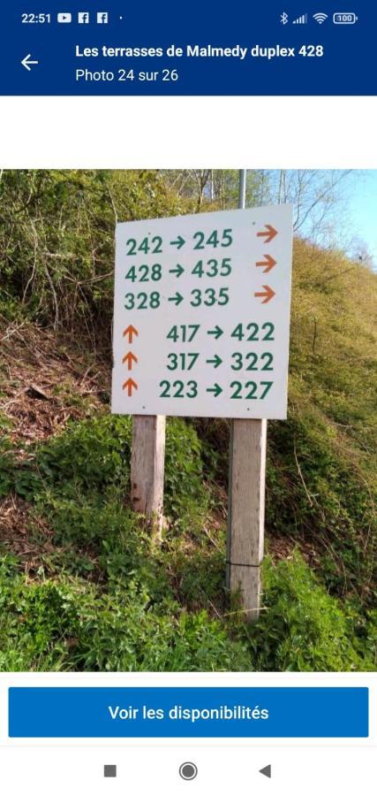Terrasses De Malmedy Lodge 417 외부 사진